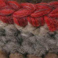 Cat Basket Wool Detail